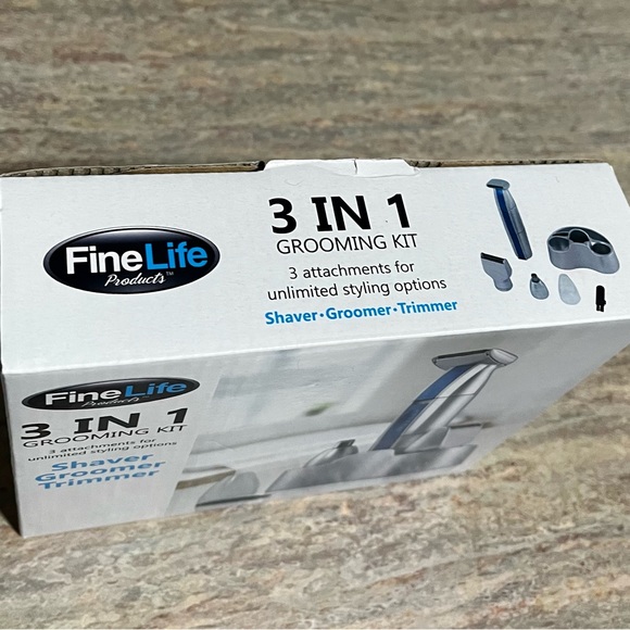 NIB Fine Line 3-in-1 grooming kit shaver groom trimmer - Picture 7 of 8